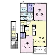 ケイアイランドBの間取り画像
