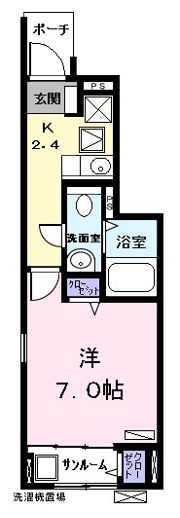 ウイング レーテの間取り画像