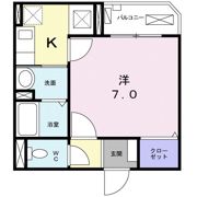 ソレイユ平和島の間取り画像