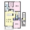 フローラ Ⅱの間取り画像