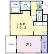 Y’sアビタシオンⅡの間取り画像