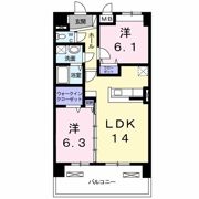 クレセントの間取り画像
