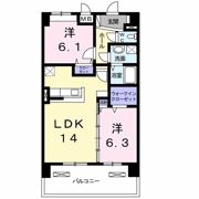 クレセントの間取り画像