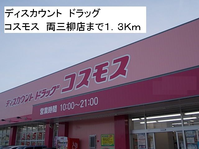 近くのドラッグストアコスモスまで1,300m(徒歩17分)