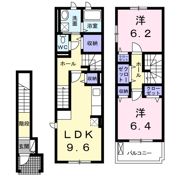 エルミタージュの間取り画像