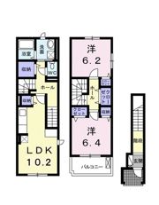 エルミタージュの間取り画像