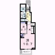 エクセレント本城Bの間取り画像