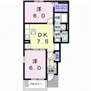 グランデ 成長 Bの間取り画像