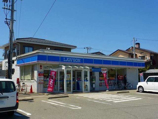 近くのローソン　本荘川口店まで800m（徒歩10分）
