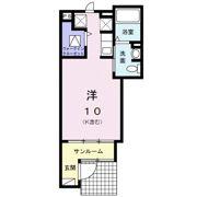 アンジュ湊Ⅱの間取り画像