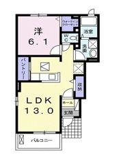 クワルツ・ド・ロッシュ龍の間取り画像