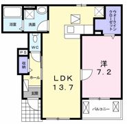 パレス シャトンBの間取り画像