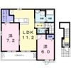 パレス シャトンBの間取り画像