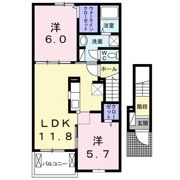 プリム ヴェールの間取り画像