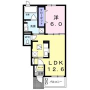 SunsetCourtⅥの間取り画像