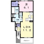 フラン アンジュの間取り画像