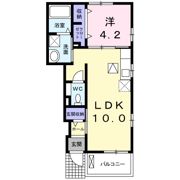 リシェスⅡの間取り画像