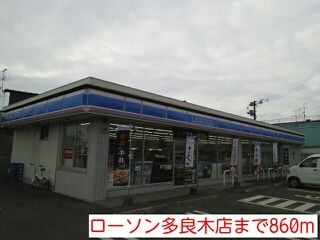 近くのコンビニまで860m（徒歩11分）