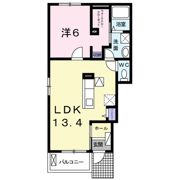 アーバンクラールⅡの間取り画像
