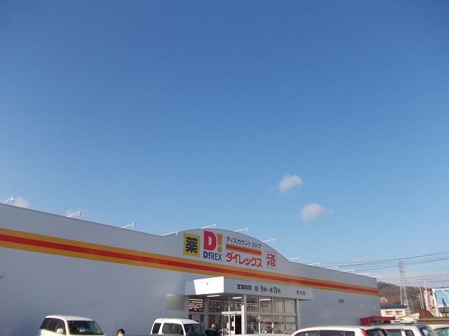 近くのダイレックスまで1,100m（徒歩14分）