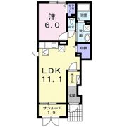 プレジールの間取り画像