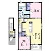 トレモントAの間取り画像