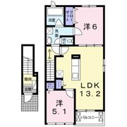 トレモントBの間取り画像