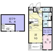 ノイ アンソレイエの間取り画像
