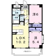 ヒルサイドマンションBの間取り画像