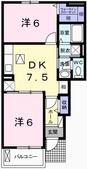 フィオレンティーナⅡの間取り画像