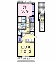 フォンテーヌS Ⅴの間取り画像