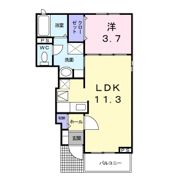 ポラリスⅡの間取り画像