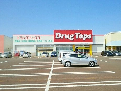 近くのドラッグトップスまで100m（徒歩2分）