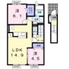 カリーナⅡの間取り画像