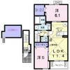 ラディアⅡの間取り画像