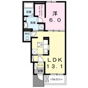 ラレースの間取り画像