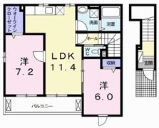 ブライト ボナールの間取り画像