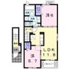 ヴェール・アンジュAの間取り画像