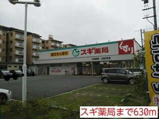近くのスギ薬局まで630m（徒歩8分）