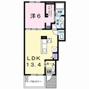 エンジェル ハウス Bの間取り画像