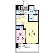 スカイパレス空港東の間取り画像