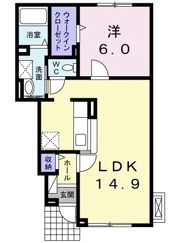 ラ・クラルテ Ⅰの間取り画像