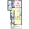 KⅠ ロングフルコートの間取り画像