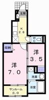 プラティーヌ Ⅰの間取り画像