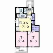 Sun Sky 黒川Ⅲの間取り画像