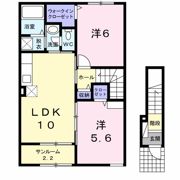テアトル セゾンの間取り画像
