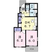サンシャイン桜Ⅰの間取り画像