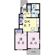 サンシャイン桜Ⅱの間取り画像