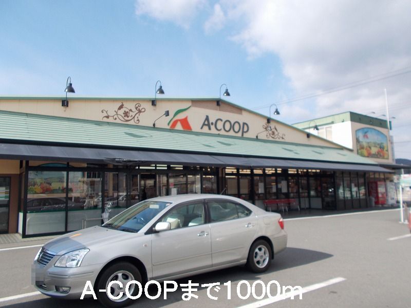 近くのＡ-ＣＯＯＰまで1,000m（徒歩13分）