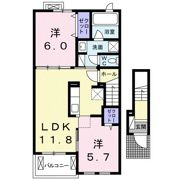 咲の間取り画像